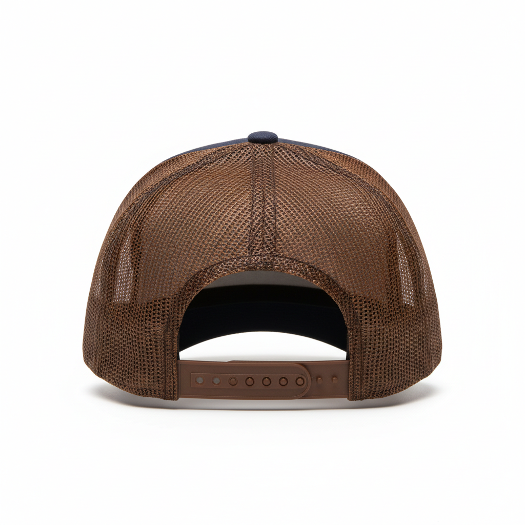 Navy/Dark Caramel - Back