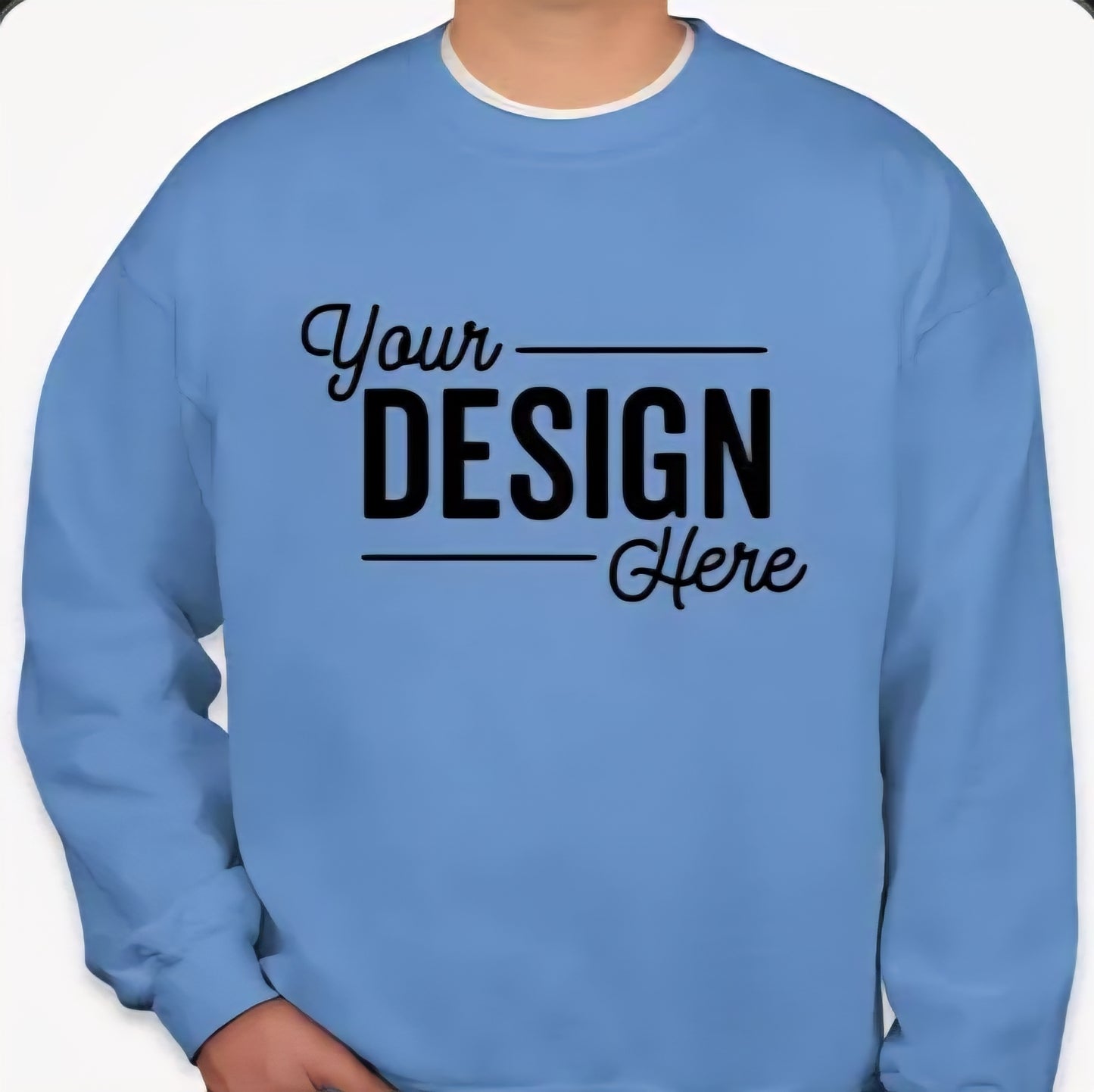 Gildan Long Sleeve Sweatshirt Unisex-S/M/L/XL/2XL/3XL/4XL/5XL