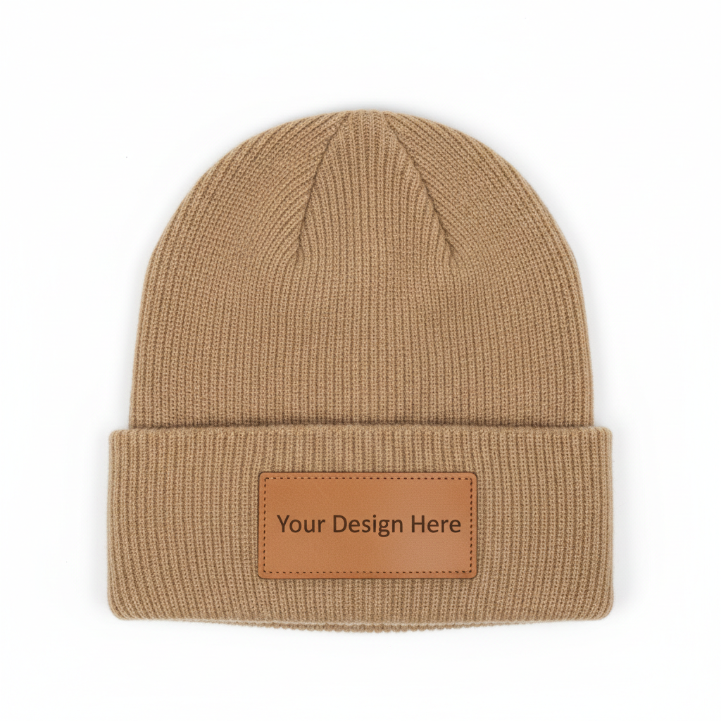 Beige Beanie