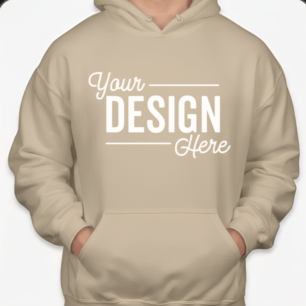 Beige Hoodie