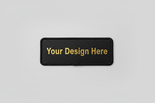 Black/Gold 2x3 Rectangle - Light Grey BG