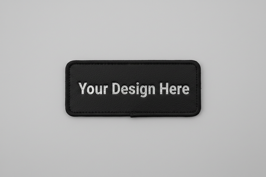 Black/Silver 2x3 Rectangle - Light Grey BG