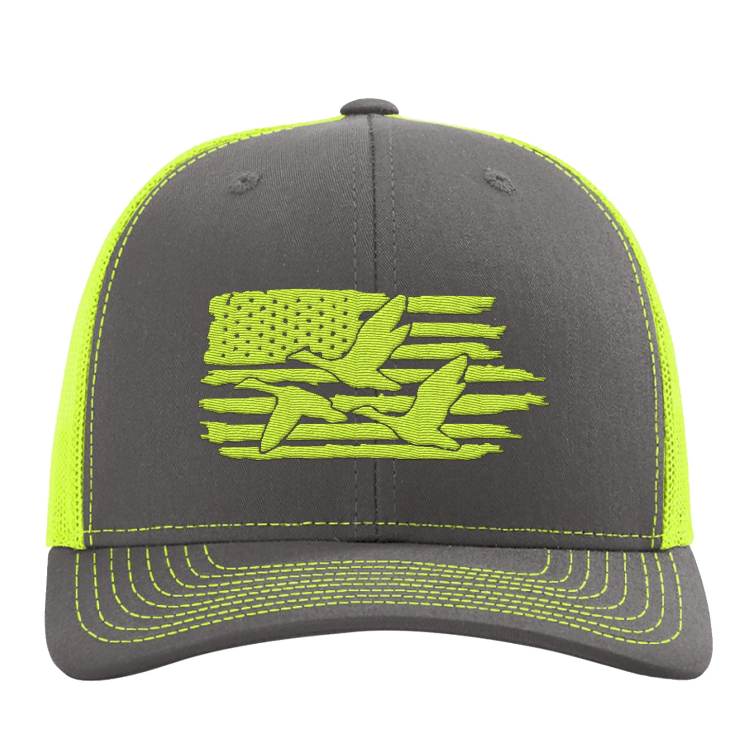 Duck Hunter Cap - American Flag Design