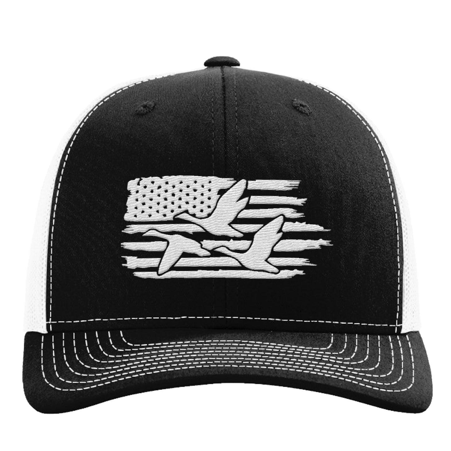 Duck Hunter Cap - American Flag Design