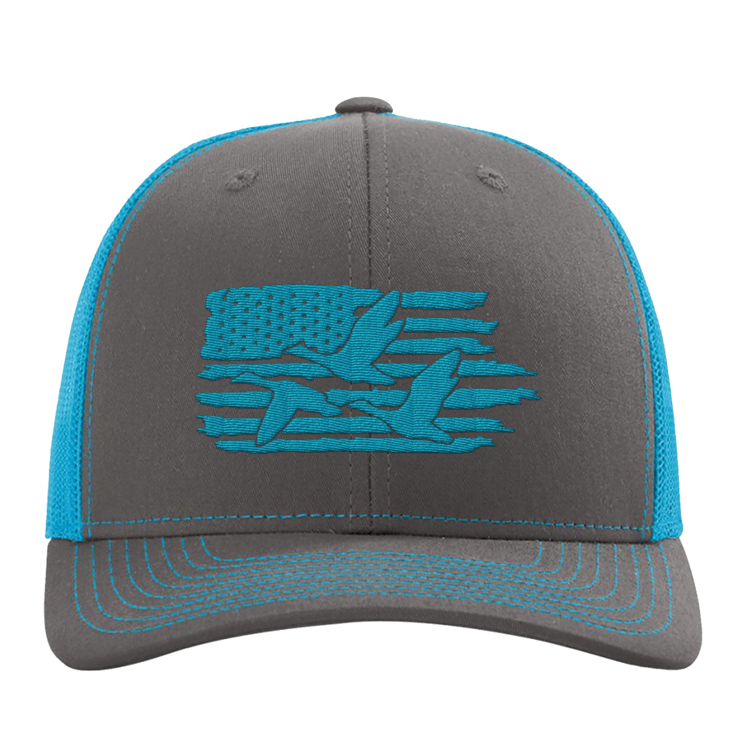 Duck Hunter Cap - American Flag Design