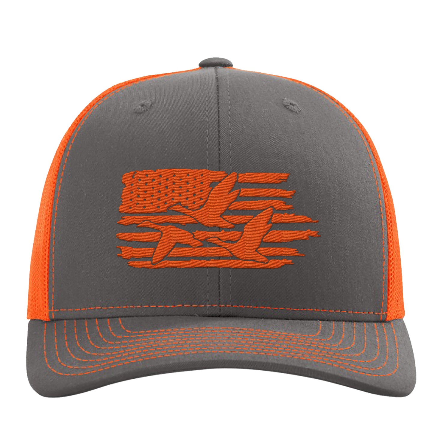Duck Hunter Cap - American Flag Design