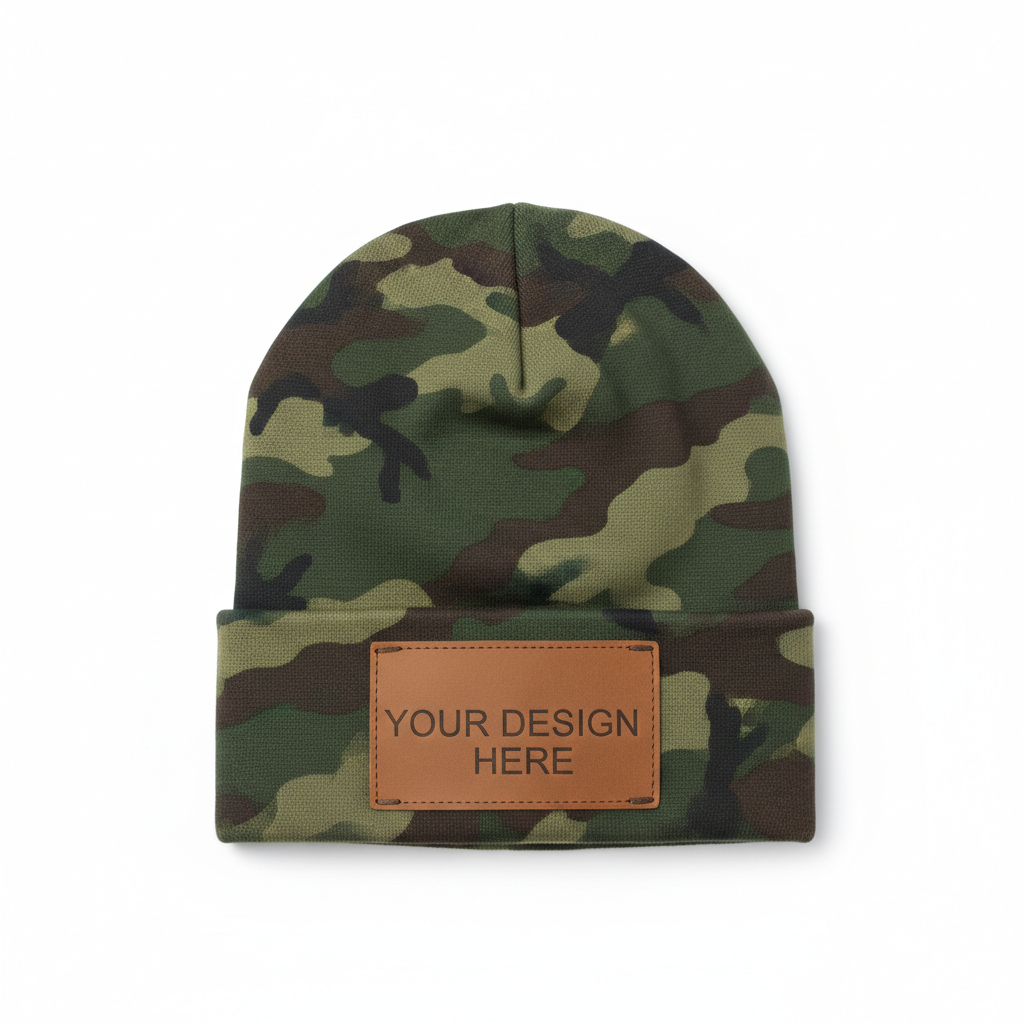 Green Camo Beanie