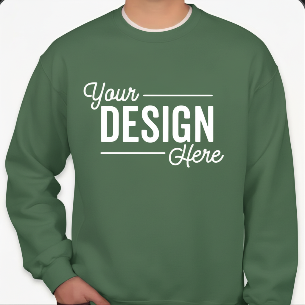 Green Long Sleeve Sweatshirt