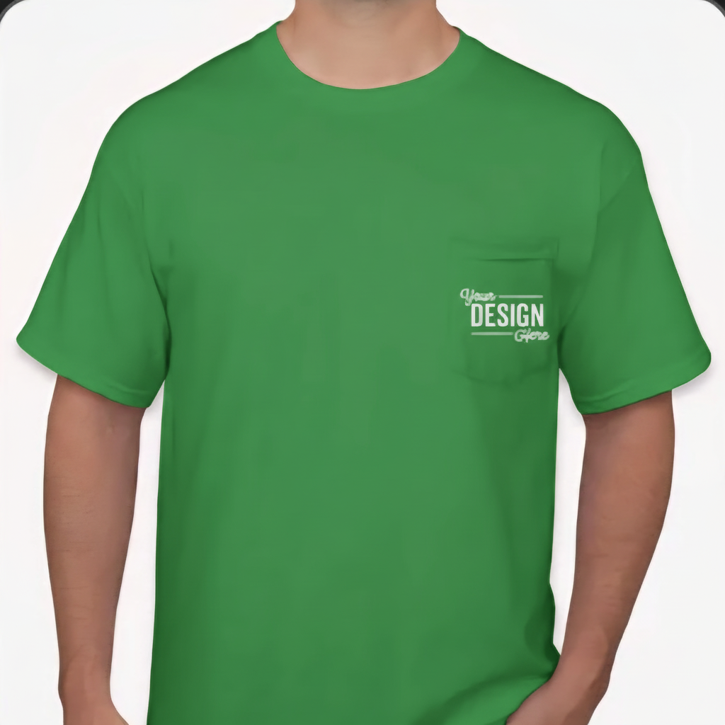 Green with White Logo