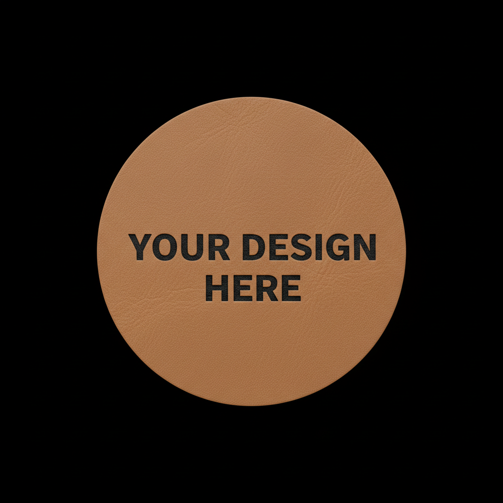 Hat Patch - Your Design Here - Black Background