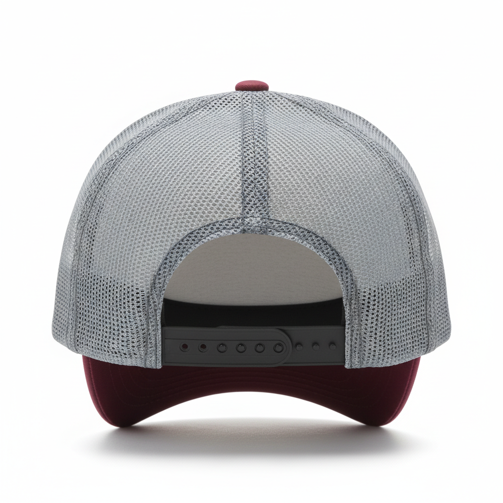 Maroon/Grey - Back