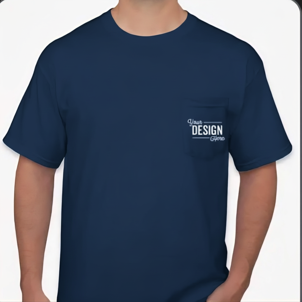 Navy Pocket T-Shirt