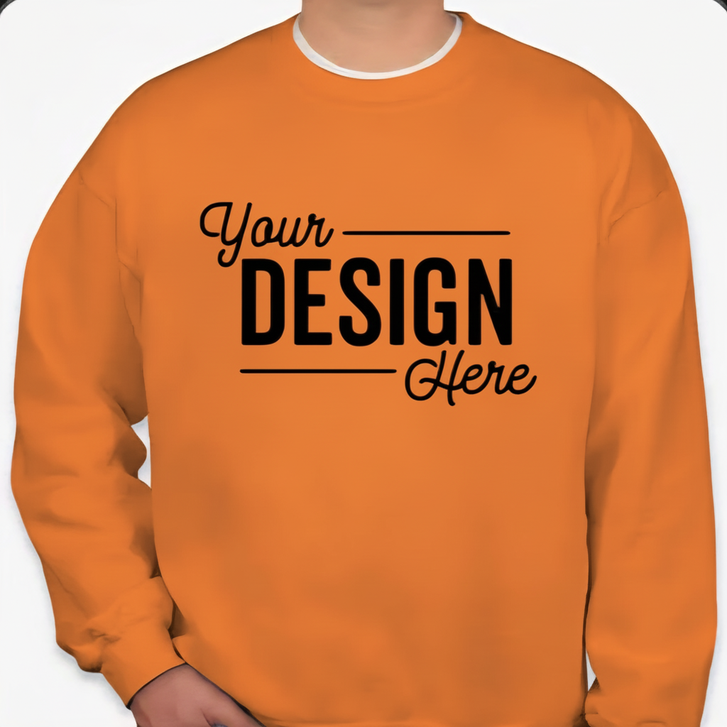 Orange Sweatshirt