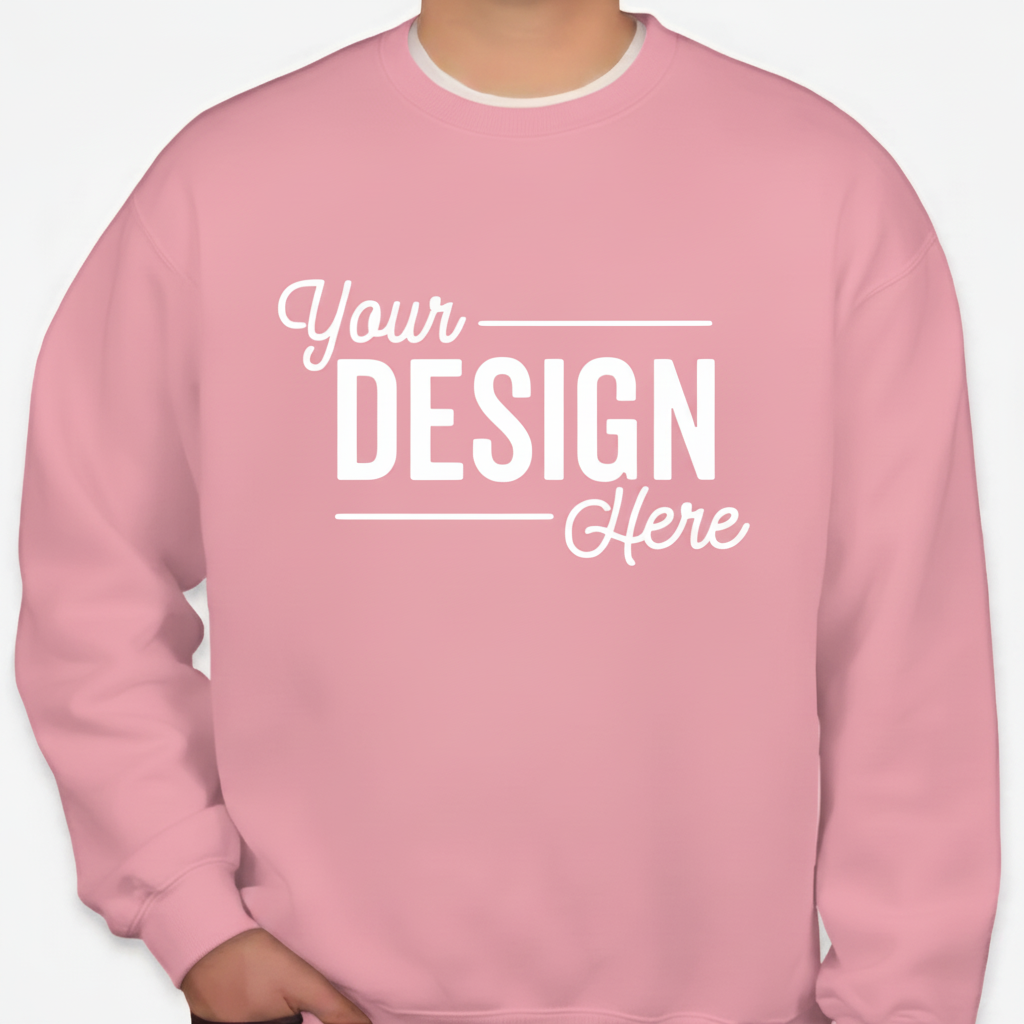 Pink Long Sleeve Sweatshirt