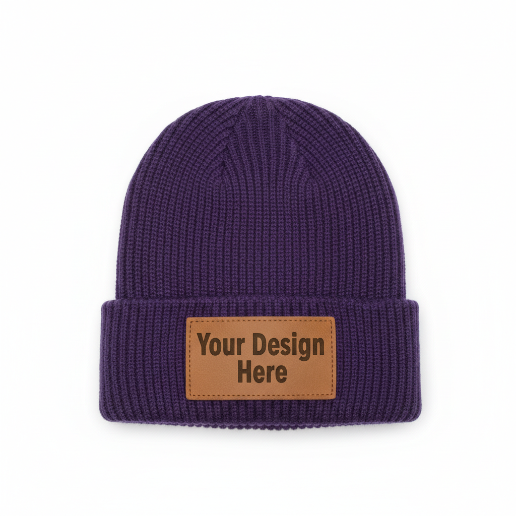 Purple Beanie