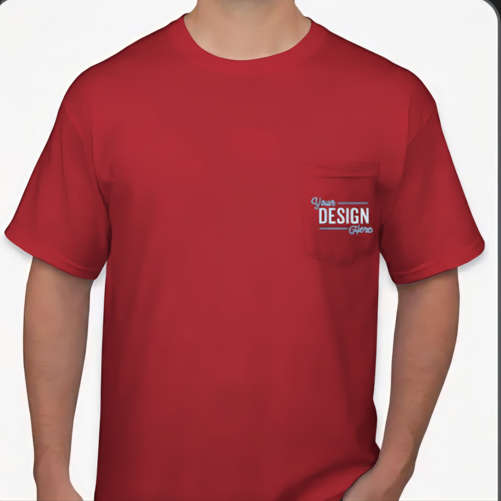 Red Pocket T-Shirt
