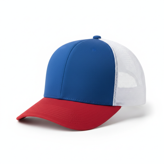 Red/Royal Blue/White - Side