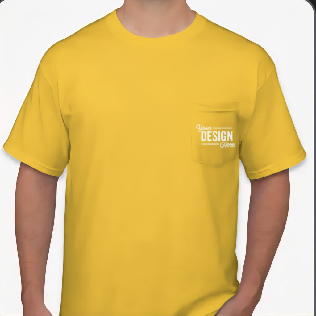 Yellow Pocket T-Shirt